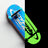 SEVENTH STAR SKATE X DELI DECKS HIGH PERFORMANCE FINGERBOARD COMPLETE